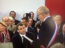 2019: Visite du Président de la République: Emmanuel Macron